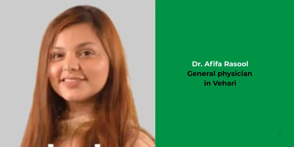 Dr. Afifa Rasool-General Physician