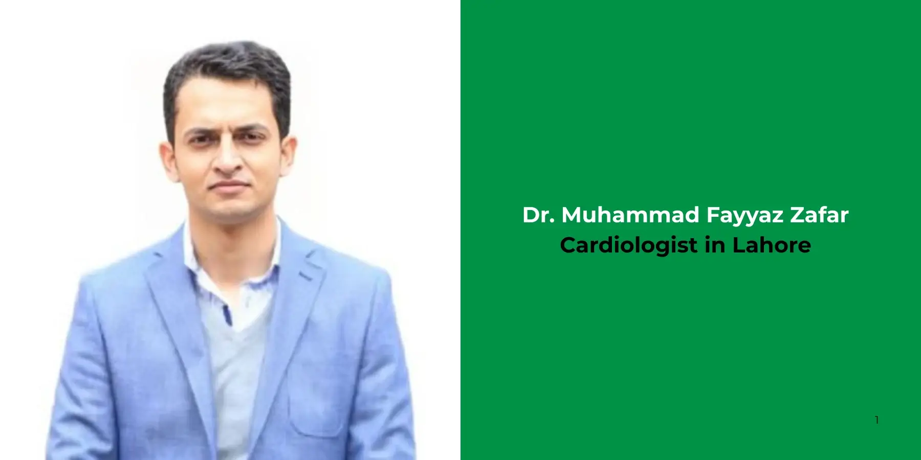Dr. Muhammad Fayyaz Zafar - Cardiologist