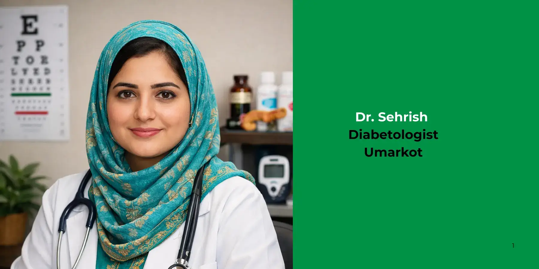 Dr. Sehrish-Diabetologist