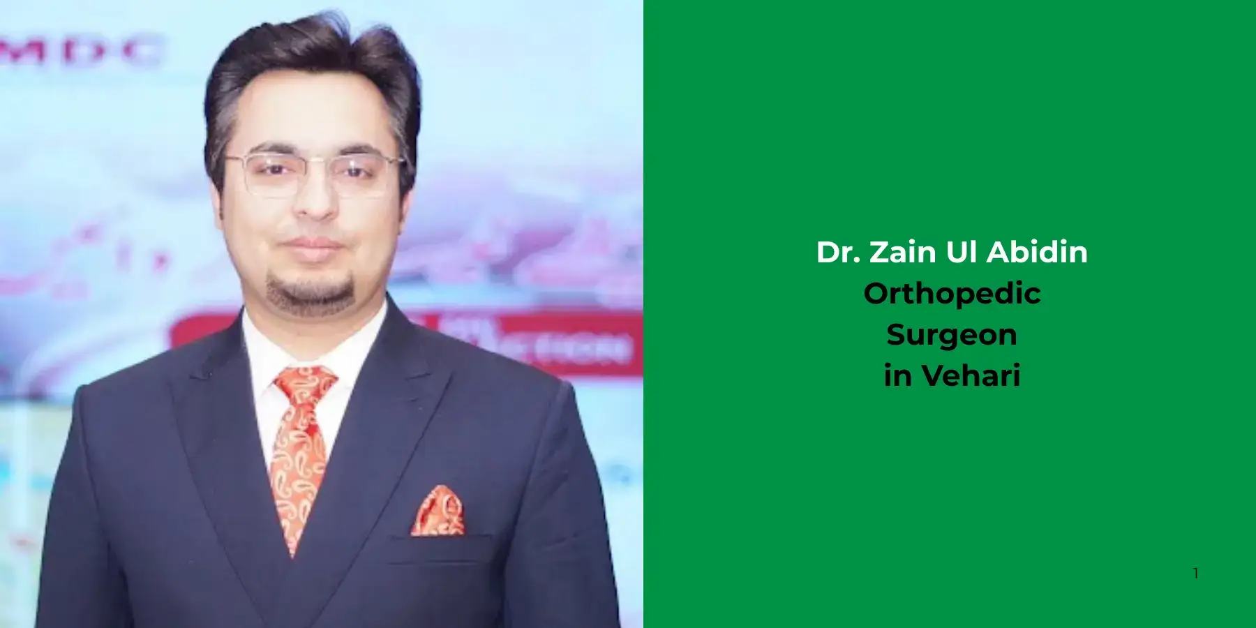 Dr. Zain Ul Abidin-Orthopedic Surgeon