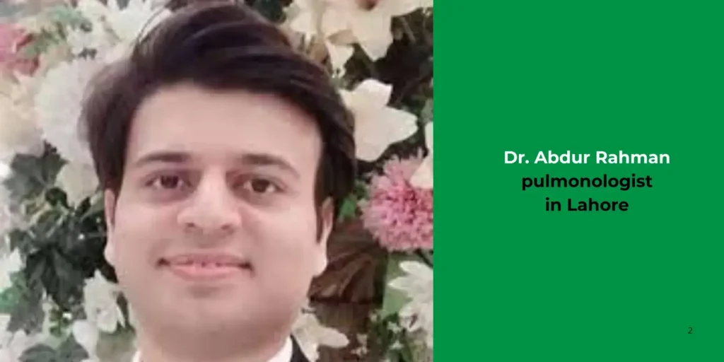 Dr. Abdur Rahman - pulmonologist