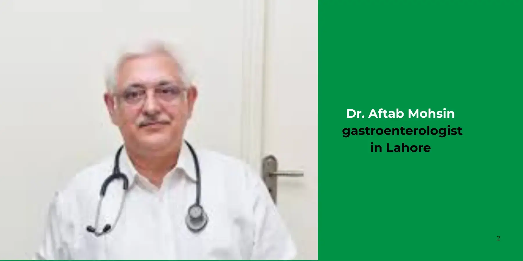 Dr. Aftab Mohsin Dr. Aftab Mohsin- gastroenterologist