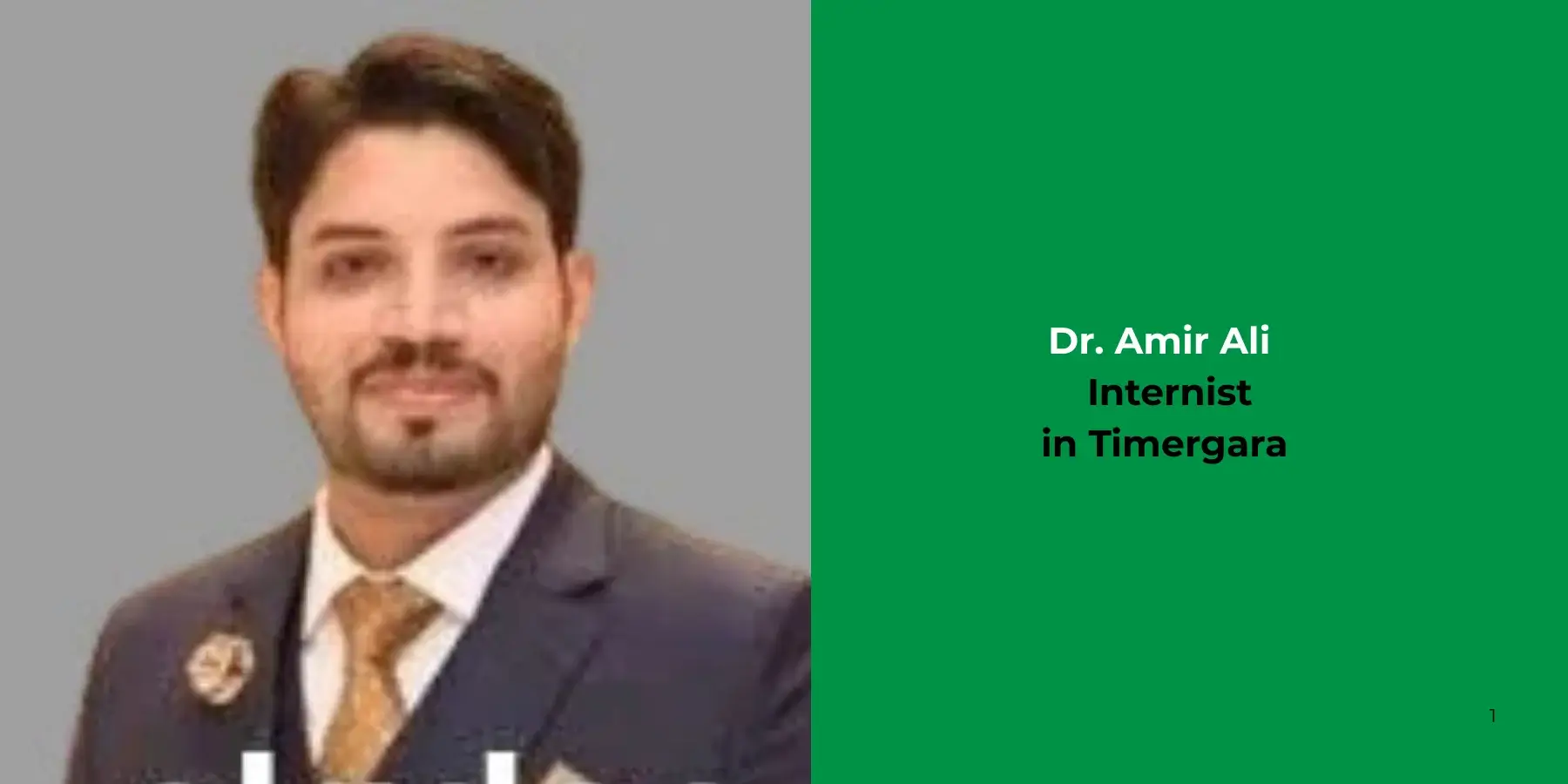 Dr. Amir Ali - Internist