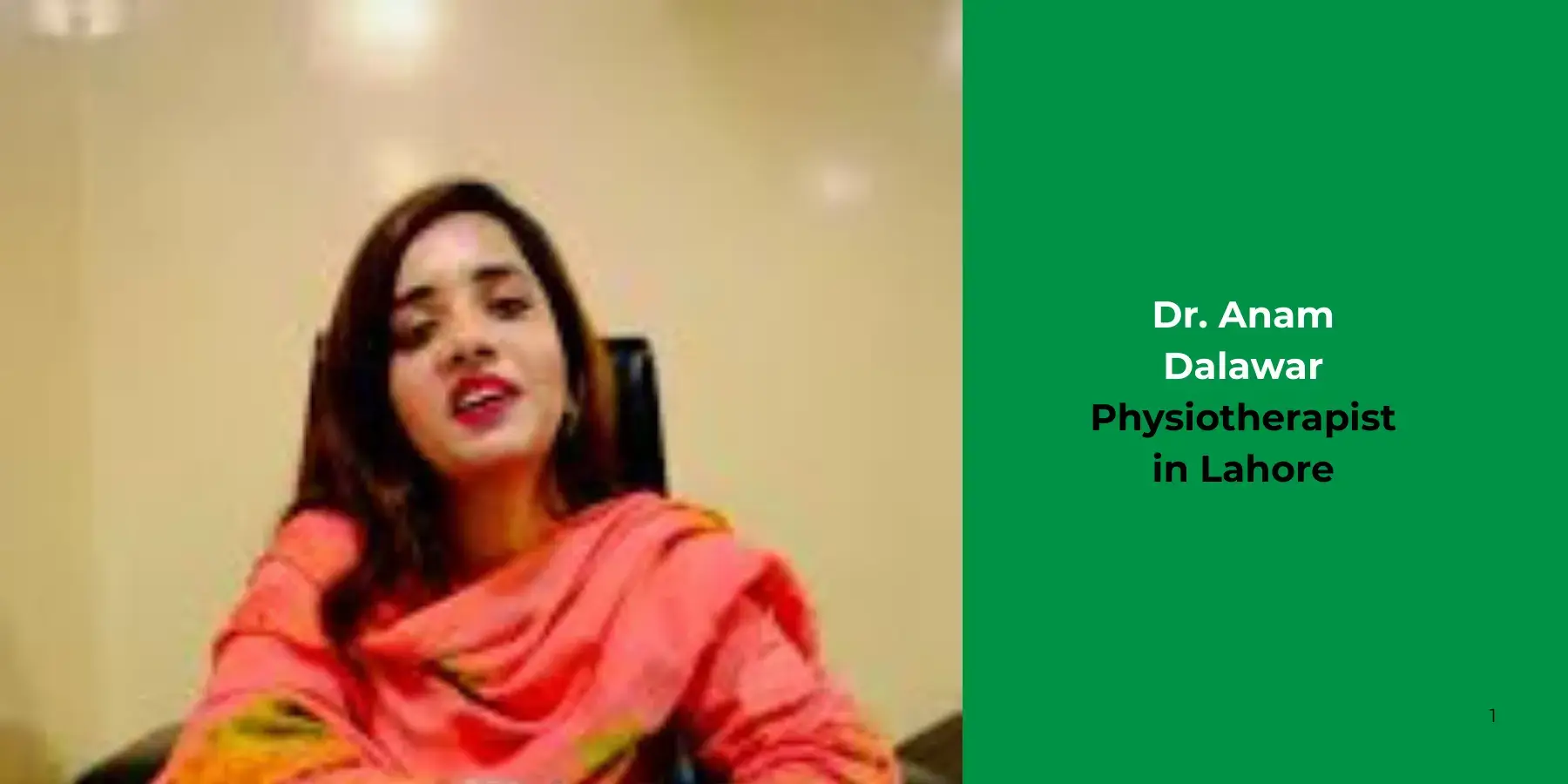 Dr. Anam Dalawar-Physiotherapist