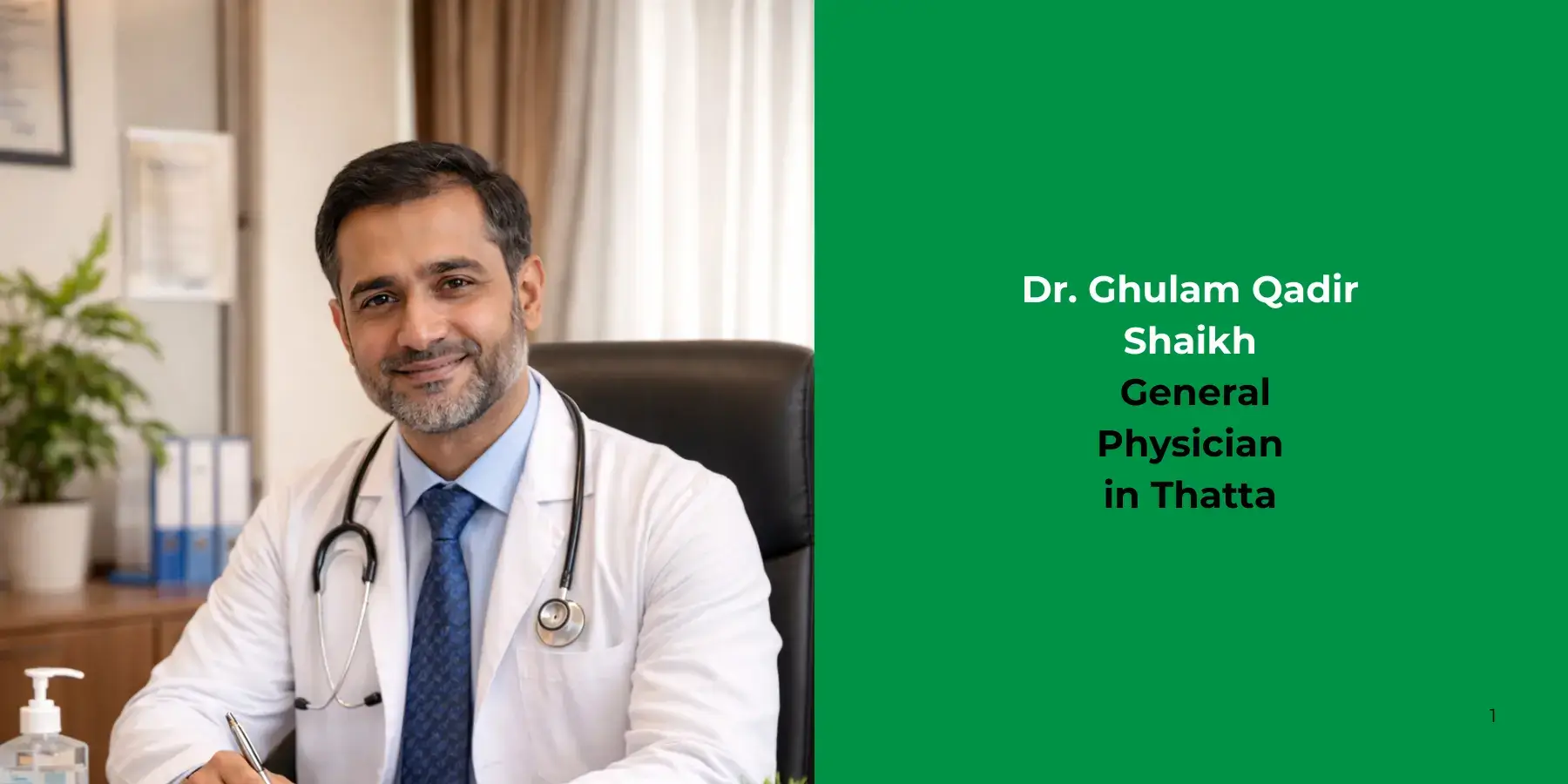 Dr. Ghulam Qadir Shaikh- General Physician