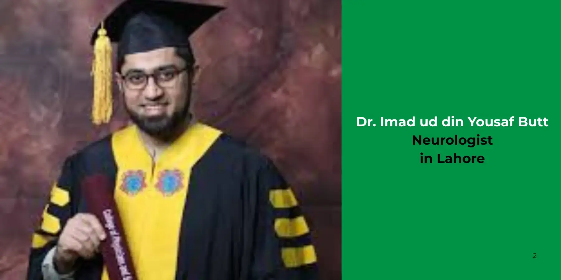 Dr. Imad ud din Yousaf Butt- Neurologist