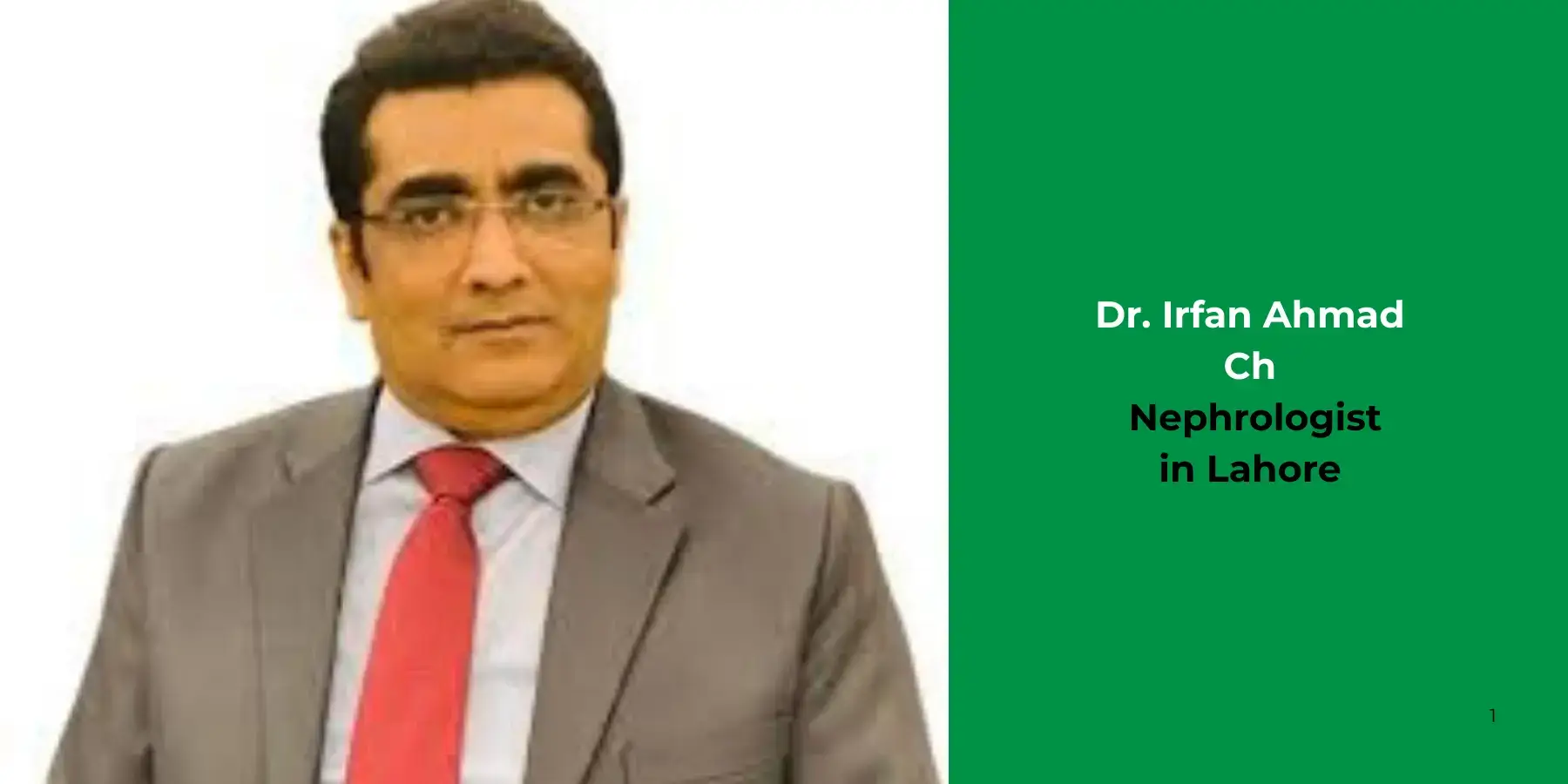 Dr. Irfan Ahmad Ch-Nephrologist