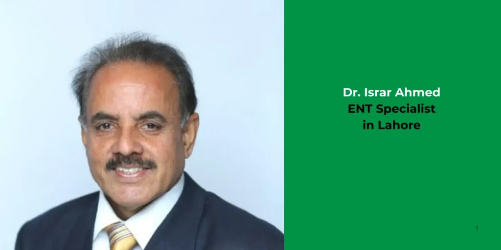 Dr. Israr Ahmed- ENT specialist
