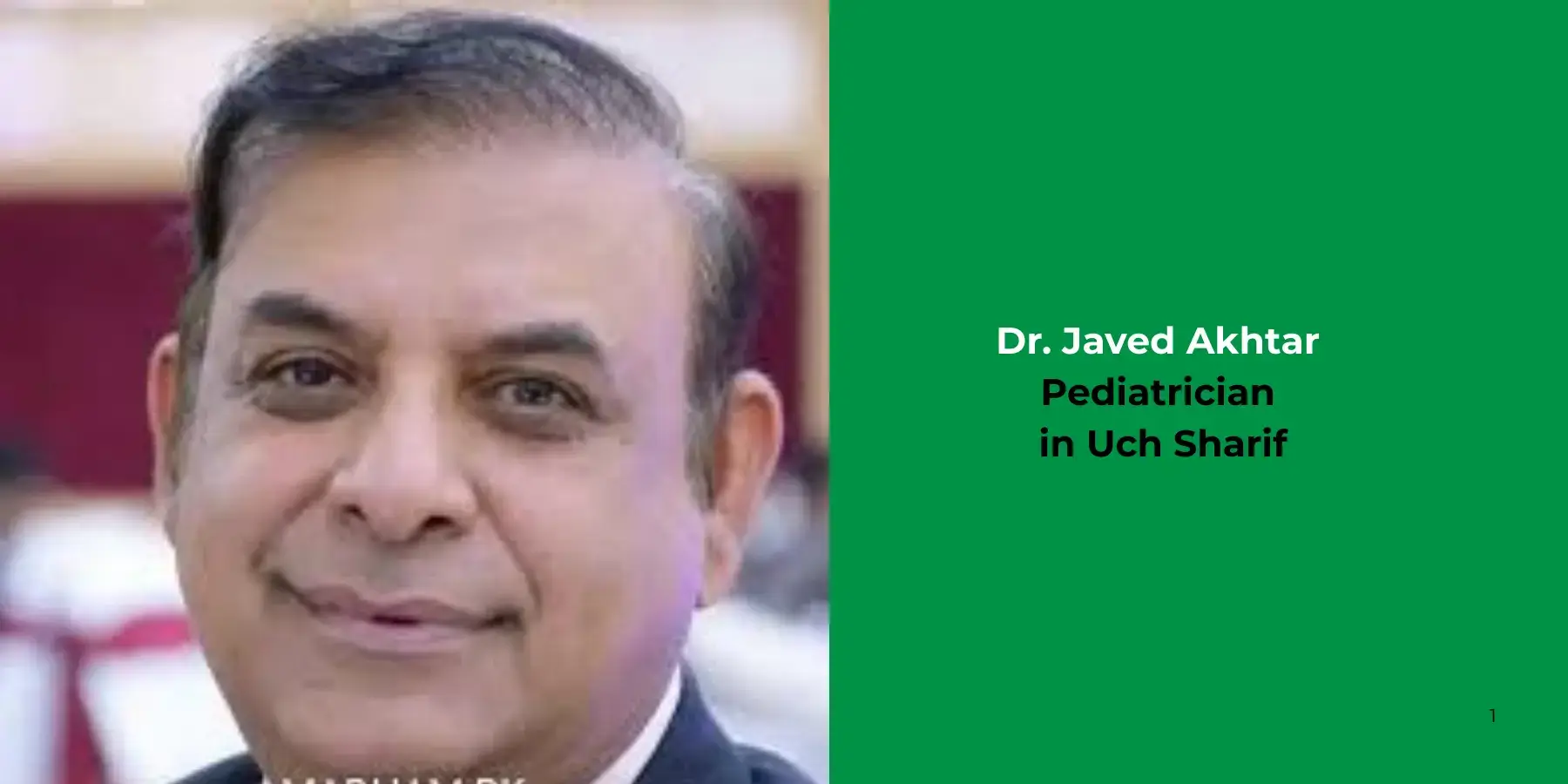 Dr. Javed Akhtar - Pediatrician