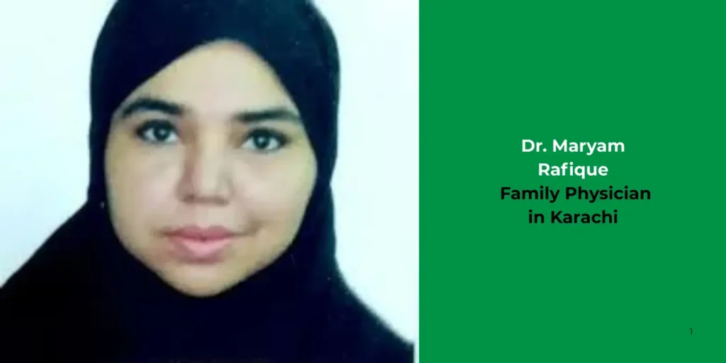 Dr. Maryam Rafique- family physician