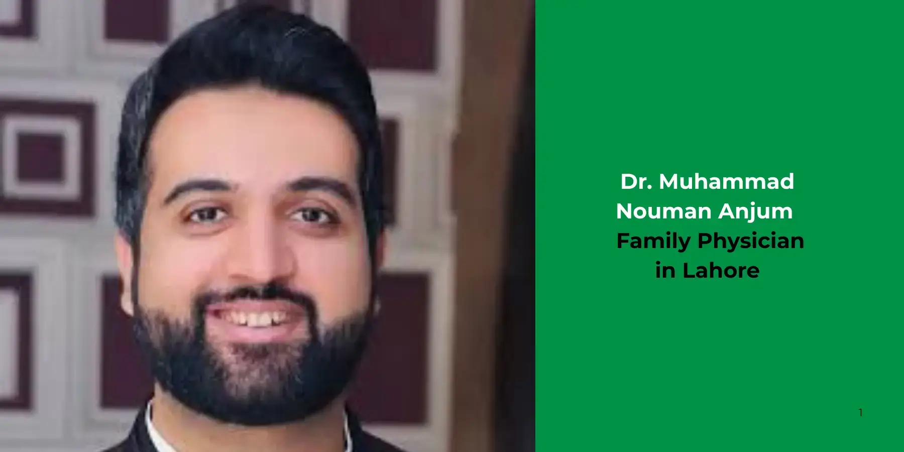Dr. Muhammad Nouman Anjum- family physician