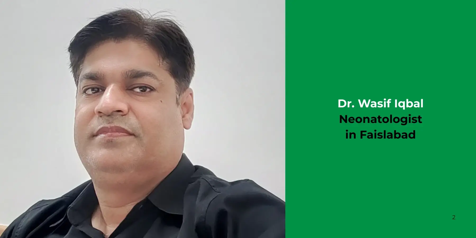 Dr. Wasif Iqbal -Neonatologist