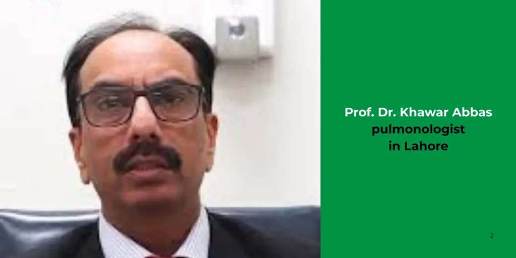 Prof. Dr. Khawar Abbas- pulmonologist