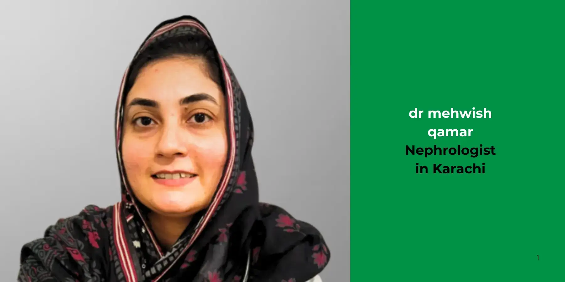 dr mehwish qamar-Nephrologist