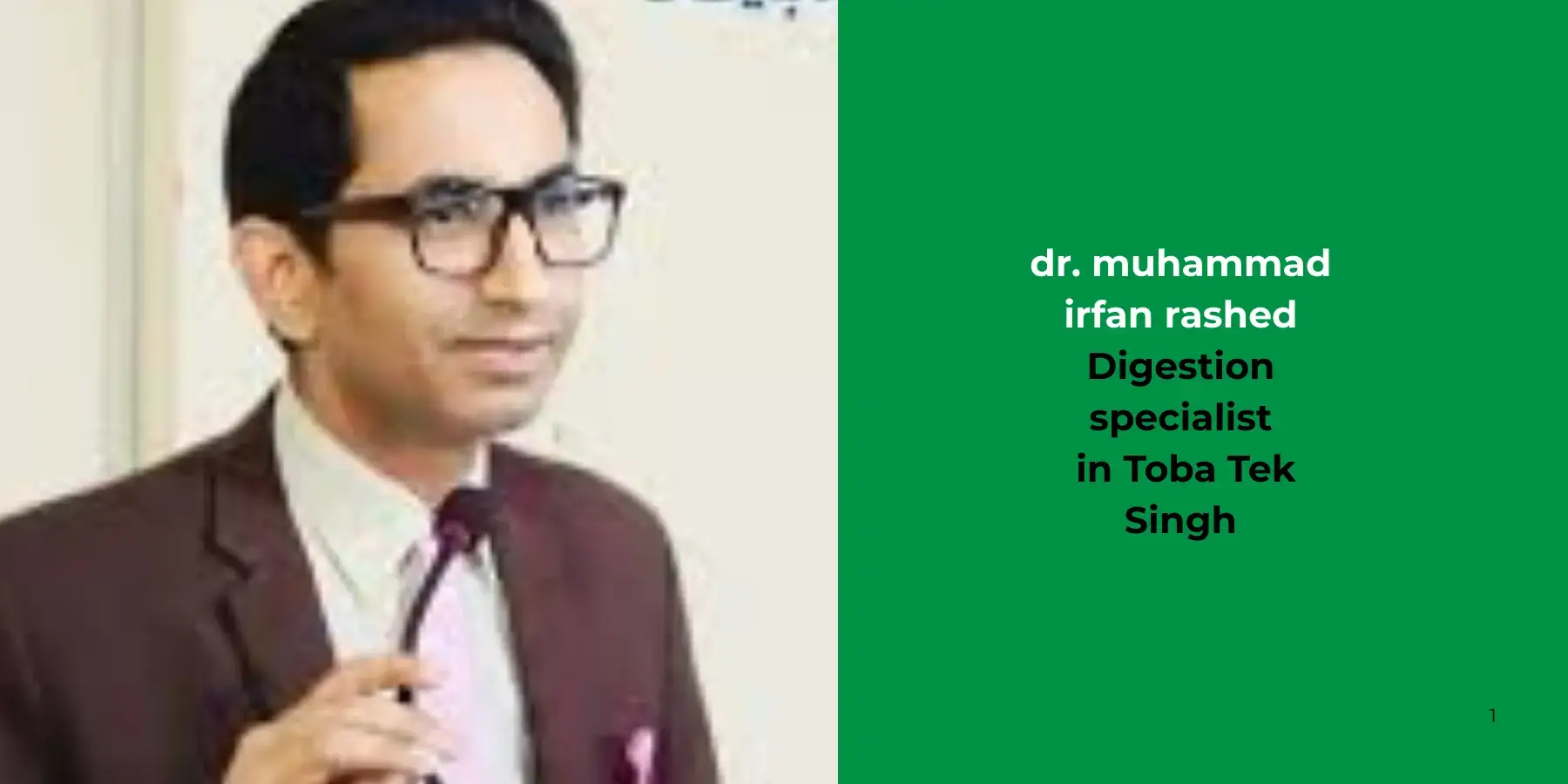 dr. muhammad irfan rashed - Gastroenterologist
