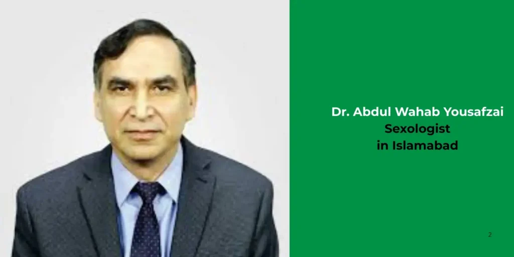 Dr. Abdul Wahab Yousafzai -Sexologist