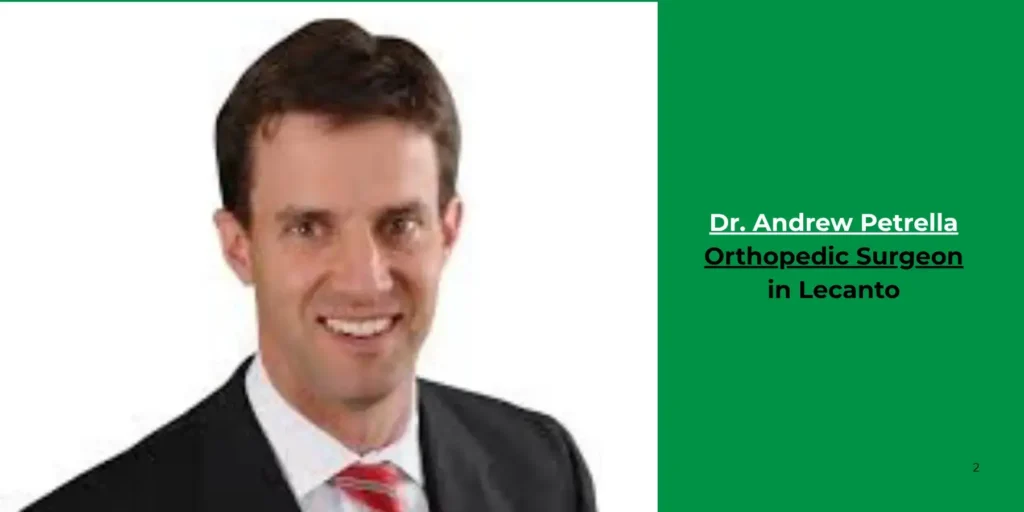 Dr. Andrew Petrella-Orthopedic Surgeon