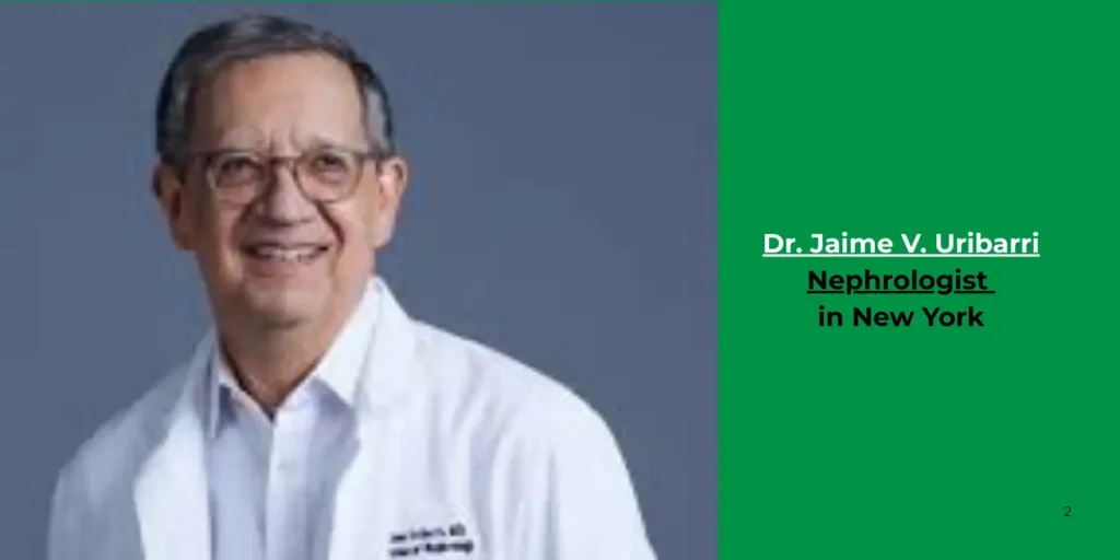 Dr. Jaime V. Uribarri-Nephrologist