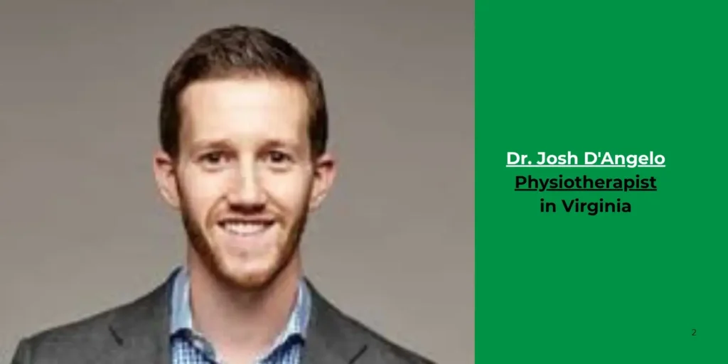 Dr. Josh D'Angelo-Physiotherapist