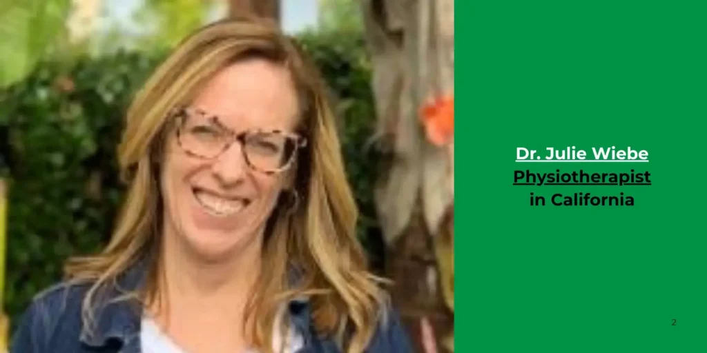 Dr. Julie Wiebe-Physiotherapist