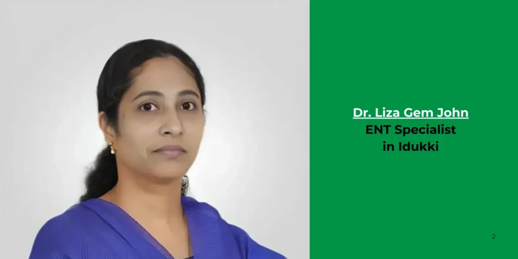 Dr. Liza Gem John-ENT Specialist