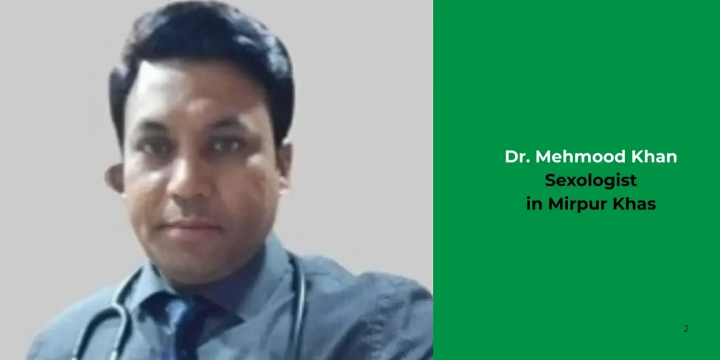 Dr. Mehmood Khan -Sexologist