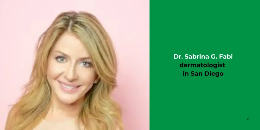 Dr. Sabrina G. Fabi -dermatologist