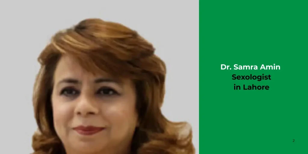 Dr. Samra Amin-Sexologist