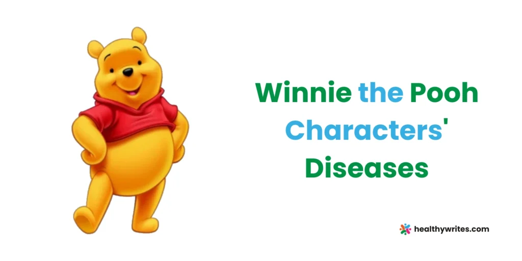 The mental disorders of Winnie the Pooh characters chart