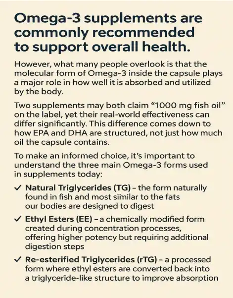 Omega-3 supplements