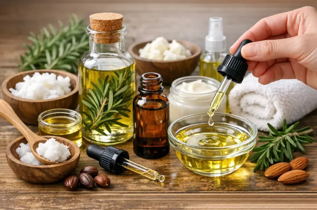 How to Dilute Rosemary Essential Oil Safely for Hair and Skin