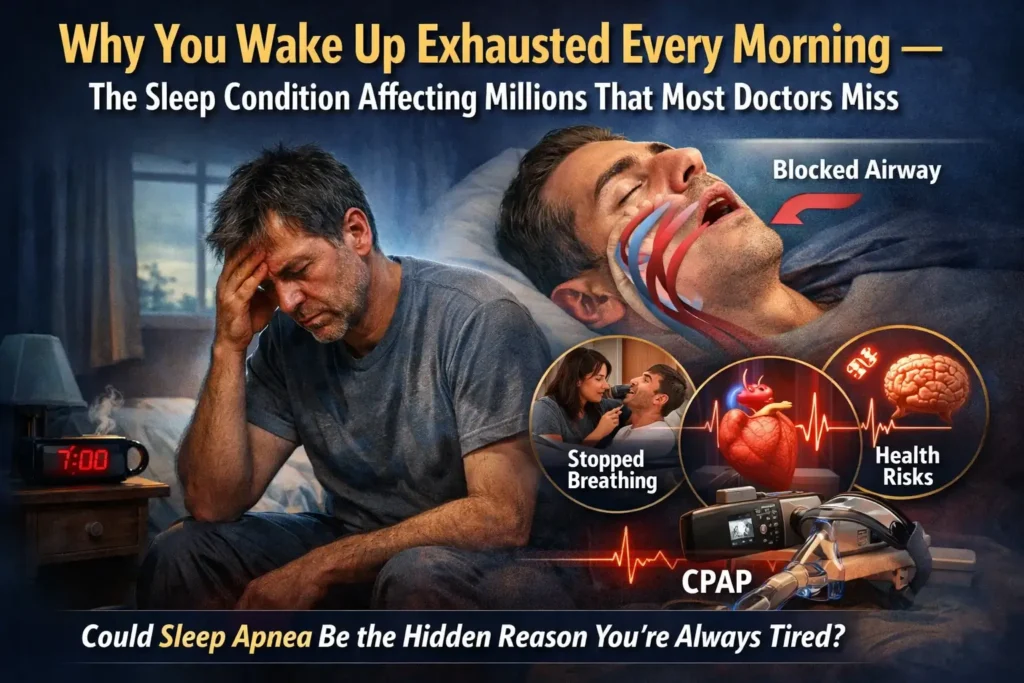 Why You Wake Up Exhausted Every Morning